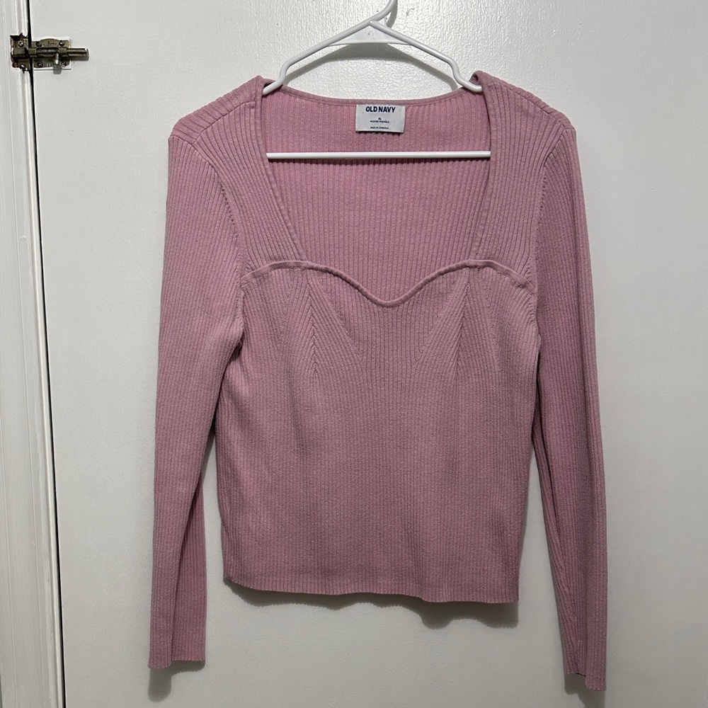 Old Navy Mauve Knit Top